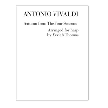 Load image into Gallery viewer, Vivaldi - Autumn from The Four Seasons arranged for harp by Keziah Thomas DOWNLOAD