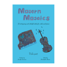 Load image into Gallery viewer, Jennifer Bowman - Modern Mosaics for viola and piano