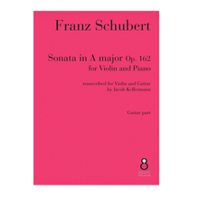 Load image into Gallery viewer, Franz Schubert - Sonata for Violin and Piano Op. 162 transcribed for Violin and Guitar SCORE DOWNLOAD