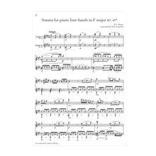 Load image into Gallery viewer, W.A. Mozart - Sonata for piano four-hands in F major KV. 497 trans. guitar duo SCORE DOWNLOAD
