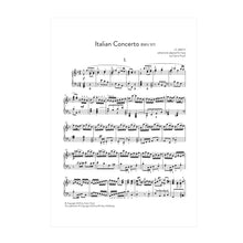 Load image into Gallery viewer, J.S. Bach - Italian Concerto edited and adapted for harp by Catrin Finch