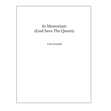 Load image into Gallery viewer, Tom Donald - In Memoriam (God Save The Queen)