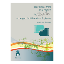 Load image into Gallery viewer, Christopher Norton - four pieces from microjazz arr. 8 hands at 2 pianos