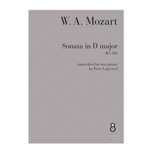 Load image into Gallery viewer, Mozart - Sonata in D major KV. 381 arr. two guitars