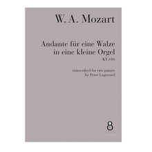 Load image into Gallery viewer, Mozart - Andante für eine Walze in eine kleine Orgel KV. 616 arr. two guitars