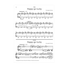 Load image into Gallery viewer, Christopher Norton - Happy-go-lucky for Piano 6 hands