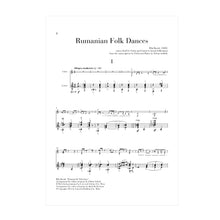 Load image into Gallery viewer, Béla Bartók - Rumanian Folk Dances transcribed for Violin and Guitar