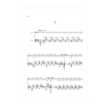 Load image into Gallery viewer, Béla Bartók - Rumanian Folk Dances transcribed for Violin and Guitar
