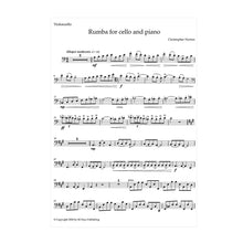 Load image into Gallery viewer, Christopher Norton - Rumba for Cello and Piano