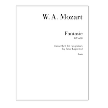 Load image into Gallery viewer, Mozart - Fantasie KV. 608 arr. two guitars SCORE (DOWNLOAD)