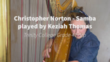 Load and play video in Gallery viewer, Christopher Norton - a selection from the microjazz collection 2 arr. for harp