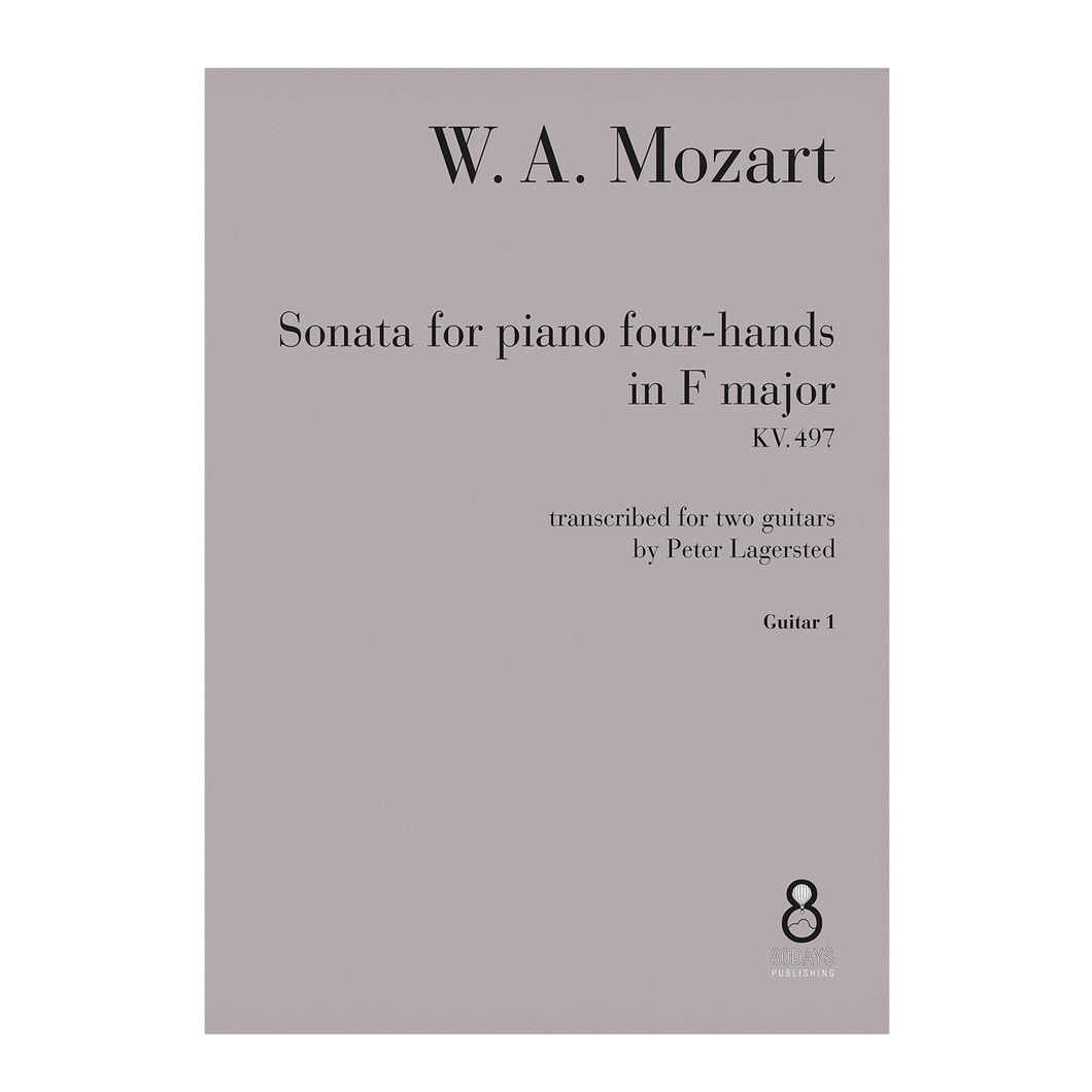 W.A. Mozart - Sonata for piano four-hands in F major KV. 497 trans. guitar duo