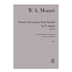 W.A. Mozart - Sonata for piano four-hands in F major KV. 497 trans. guitar duo SCORE DOWNLOAD