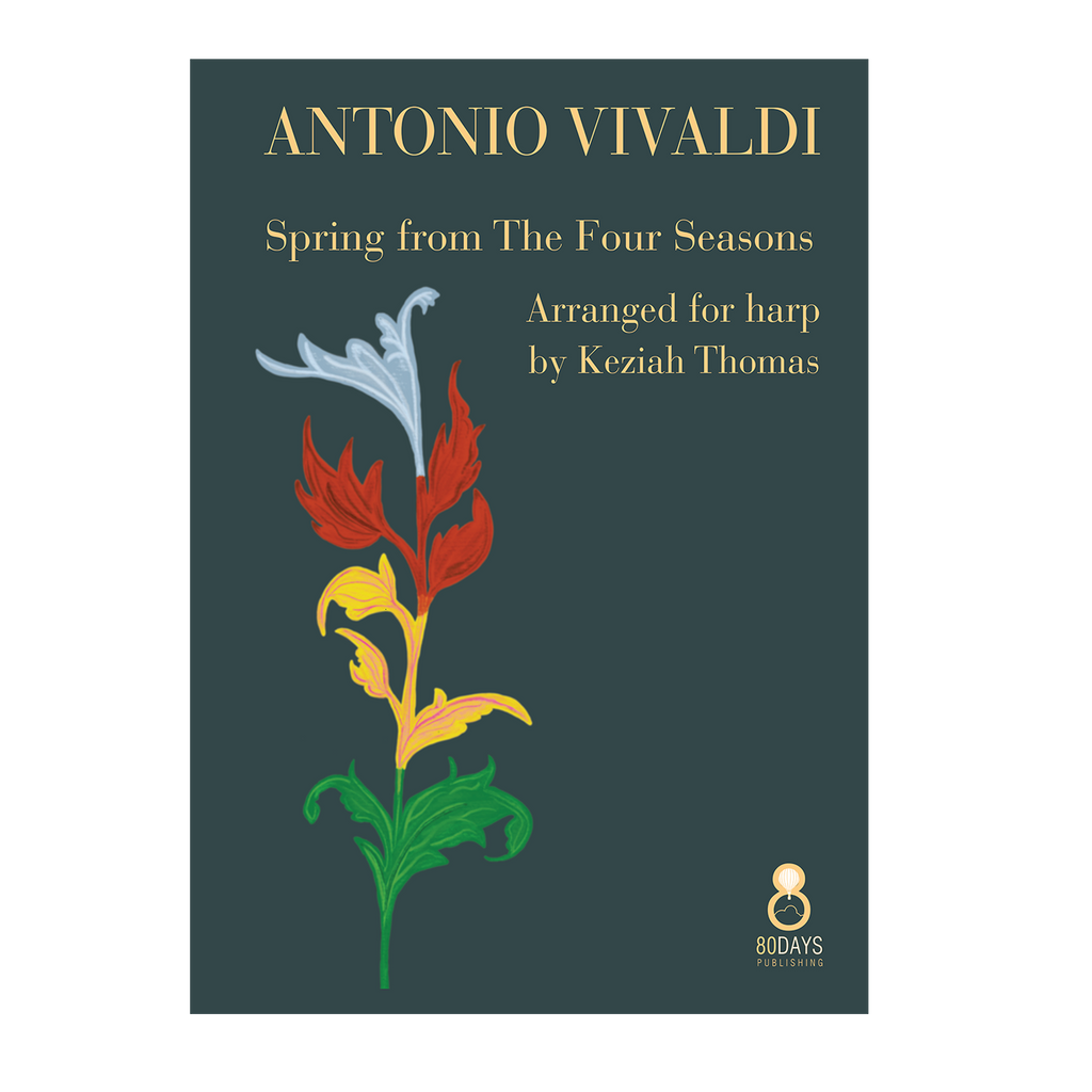 Vivaldi - Spring from The Four Seasons arranged for harp by Keziah Thomas