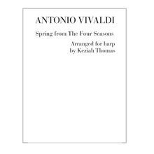 Load image into Gallery viewer, Vivaldi - Spring from The Four Seasons arranged for harp by Keziah Thomas DOWNLOAD
