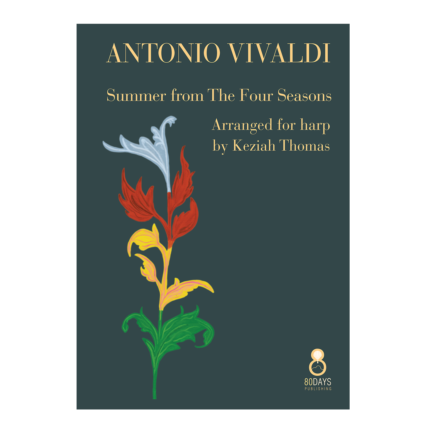Vivaldi - Summer from The Four Seasons arranged for harp by Keziah Thomas