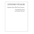 Vivaldi - Summer from The Four Seasons arranged for harp by Keziah Thomas DOWNLOAD