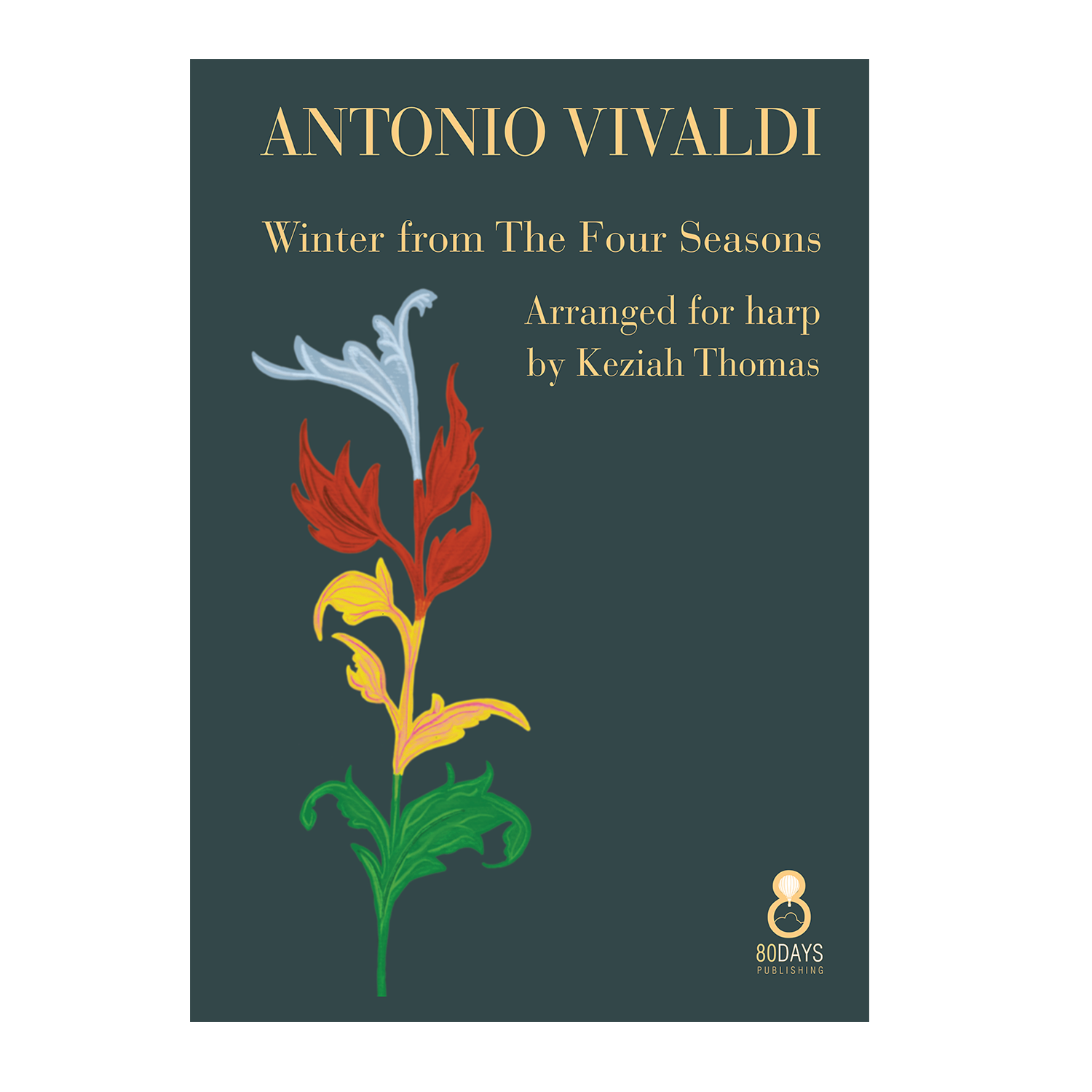 Vivaldi - Winter from The Four Seasons arranged for harp by Keziah Thomas