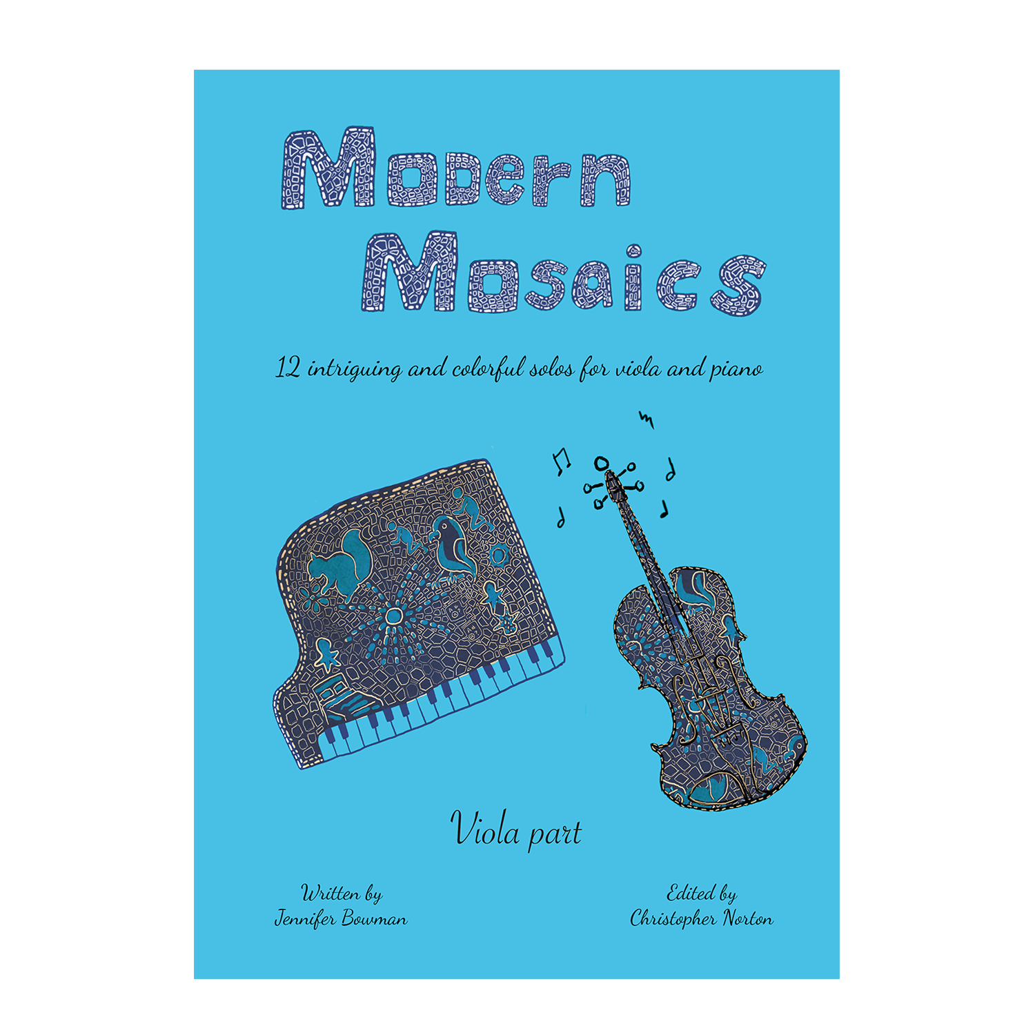 Jennifer Bowman - Modern Mosaics for viola and piano
