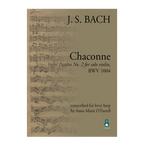 J. S. Bach - Chaconne from Partita No. 2 for solo violin, BWV 1004 arr. for lever harp