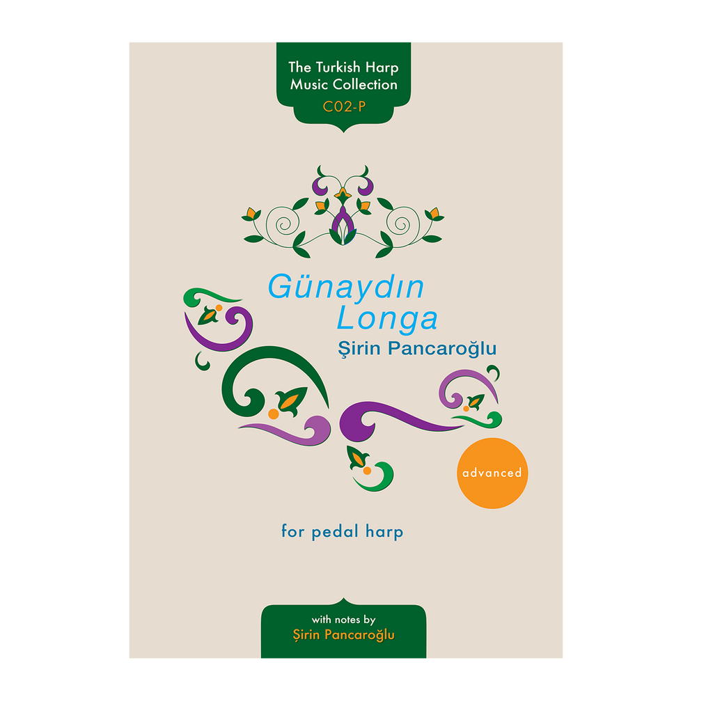 Günaydın Longa for pedal harp - Şirin Pancaroğlu DOWNLOAD