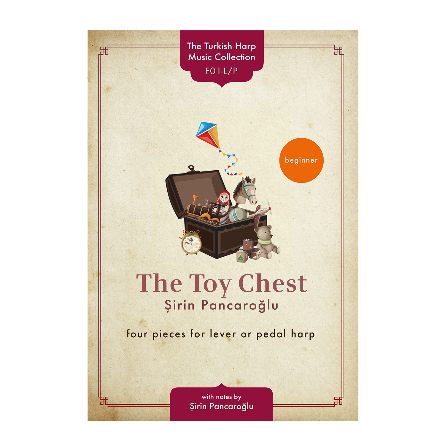 The Toy Chest for lever or pedal harp - Şirin Pancaroğlu