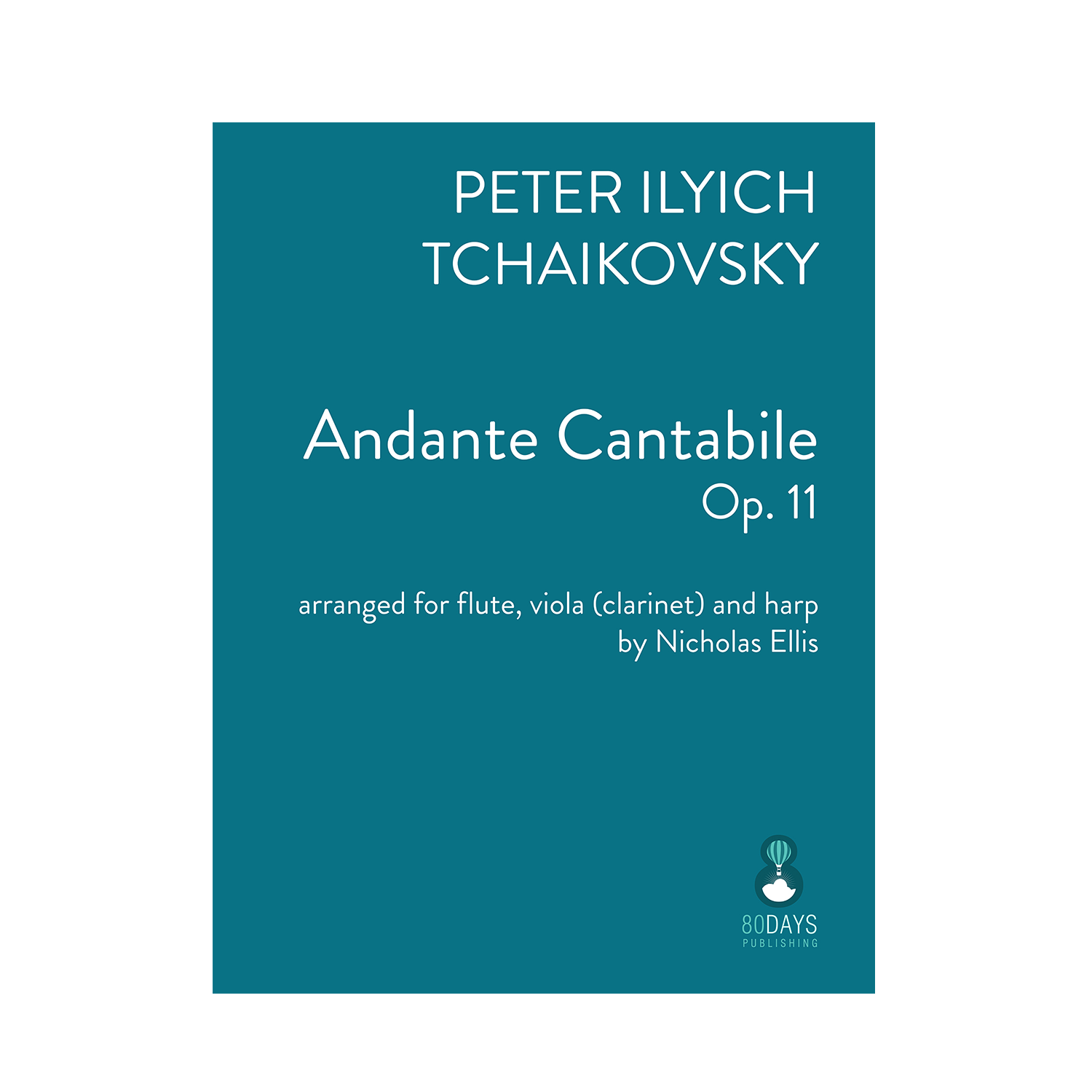 Tchaikovsky - Andante Cantabile arr. fl., vla. (or cl.) and harp by Nicholas Ellis