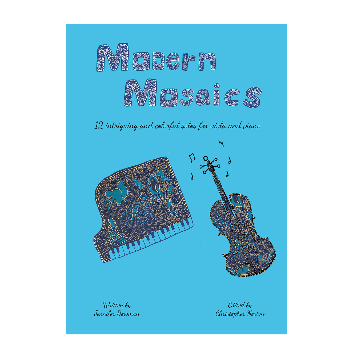 Jennifer Bowman - Modern Mosaics for viola and piano