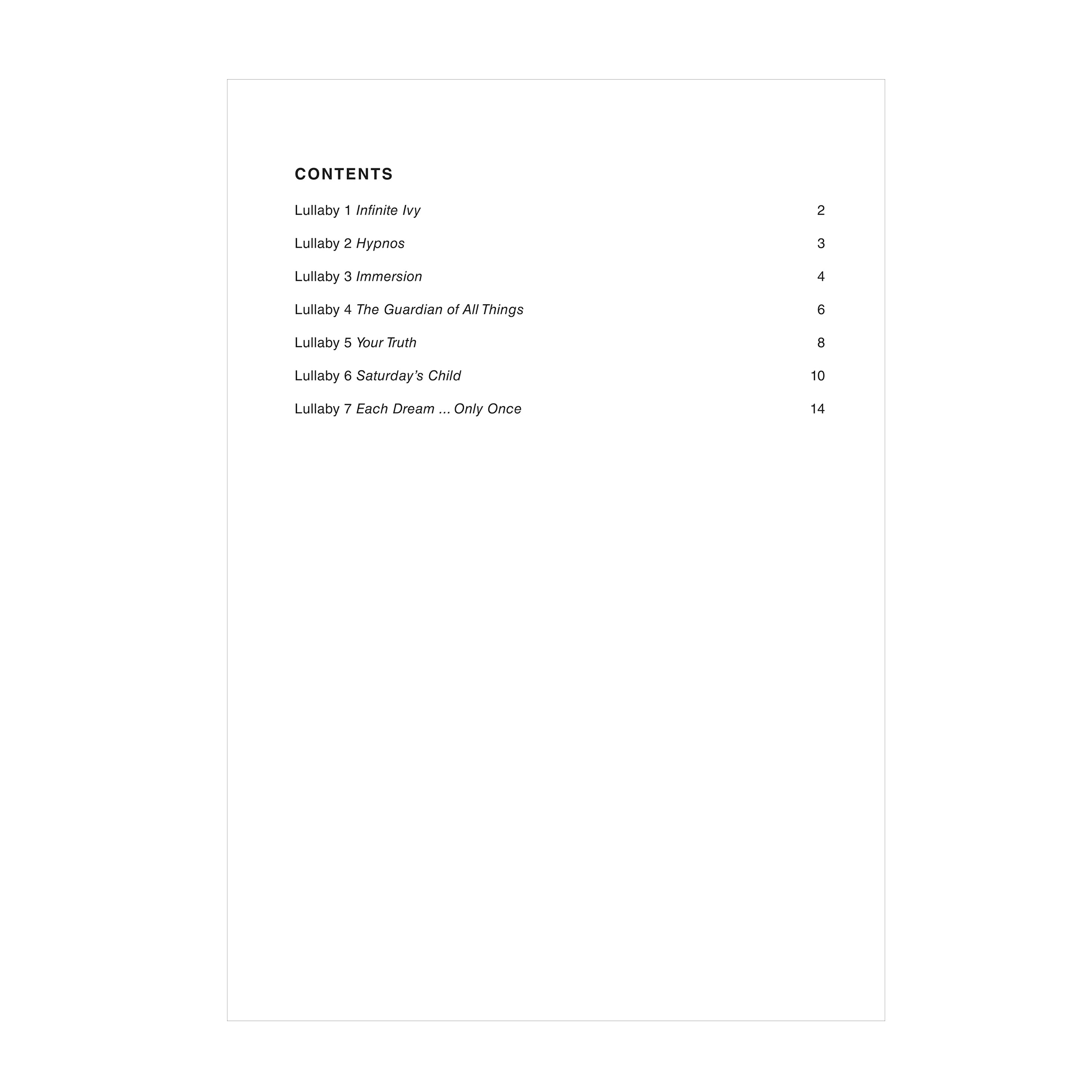 Robert Mitchell - Lullabies for Left Hand DOWNLOAD