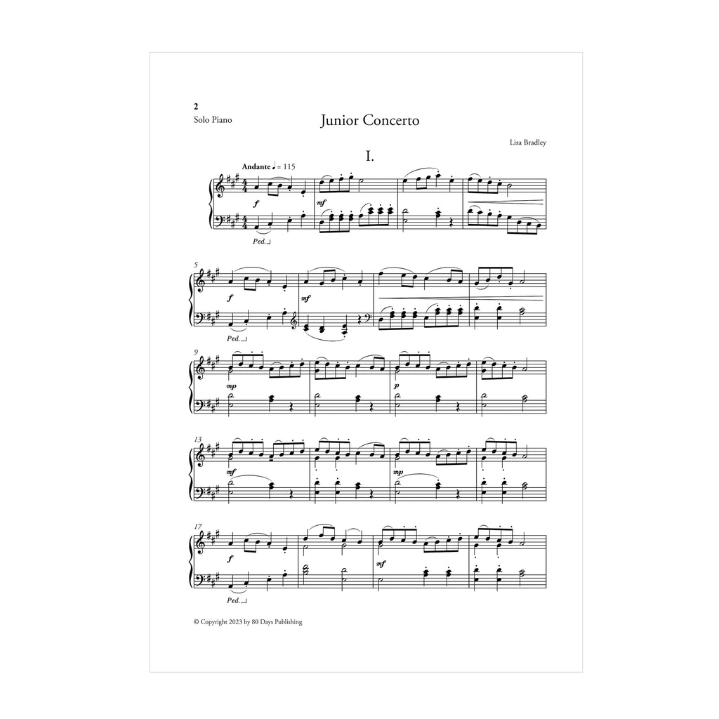 Lisa Bradley - Junior Concerto Solo Piano and Rehearsal Piano parts DOWNLOAD