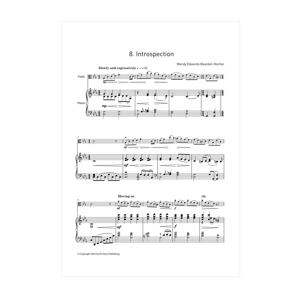 Wendy Edwards Beardall-Norton - So Here We Are Again for viola and piano