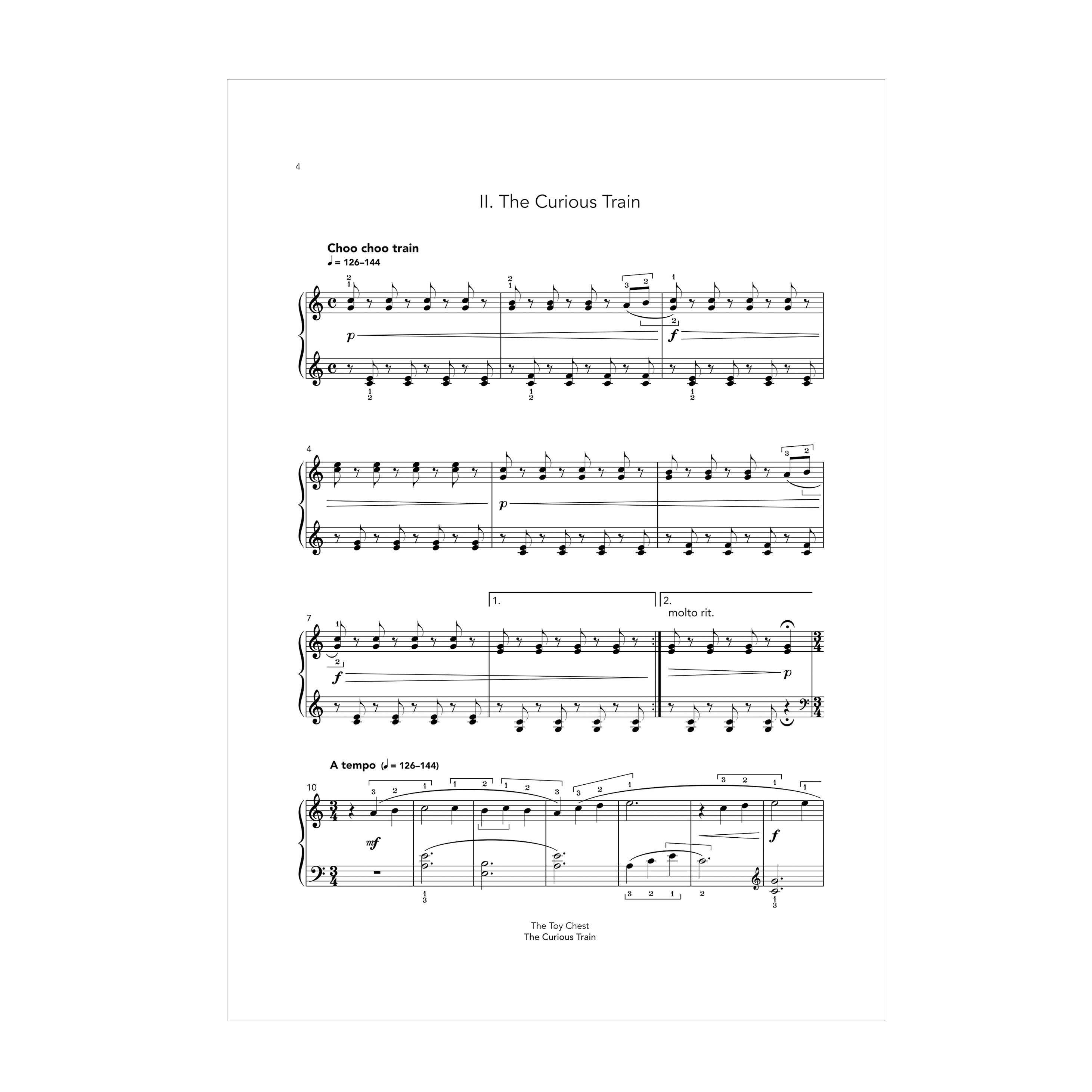 The Toy Chest for lever or pedal harp - Şirin Pancaroğlu DOWNLOAD