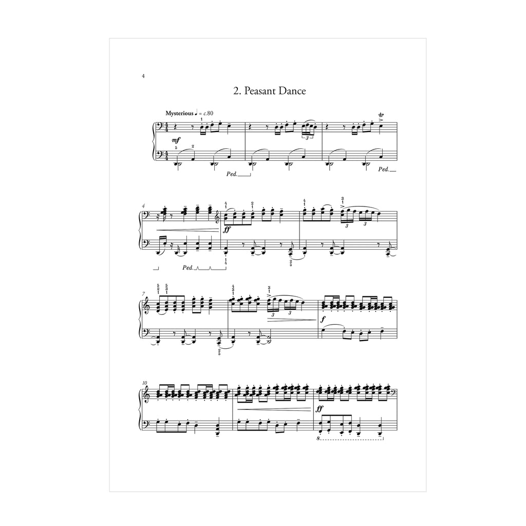 Christopher Norton - Bulgarian Sketches for Solo Piano