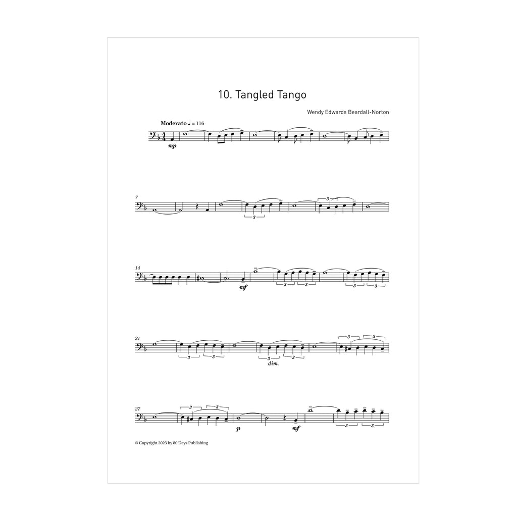 Wendy Edwards Beardall-Norton - So Here We Are Again for double bass and piano