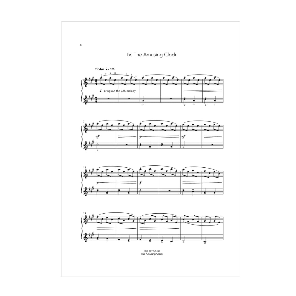 The Toy Chest for lever or pedal harp - Şirin Pancaroğlu DOWNLOAD