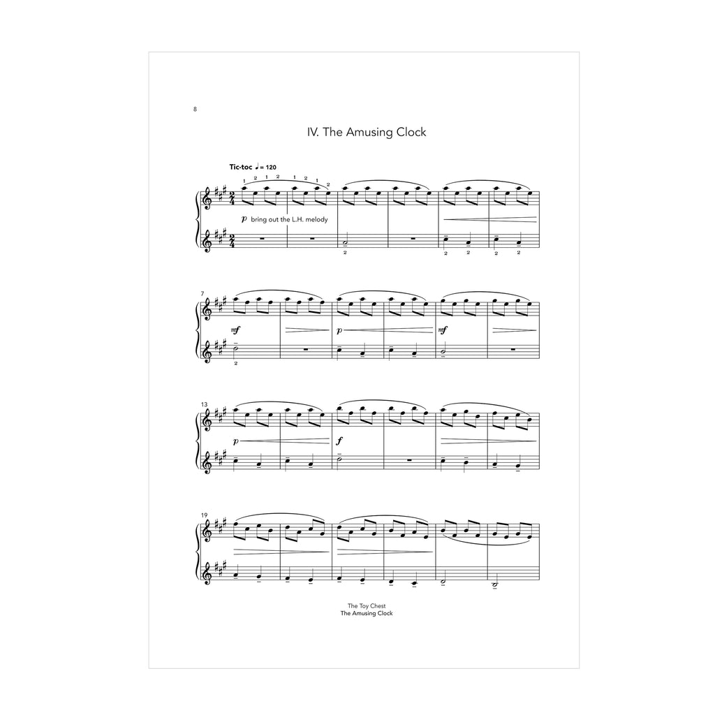 The Toy Chest for lever or pedal harp - Şirin Pancaroğlu