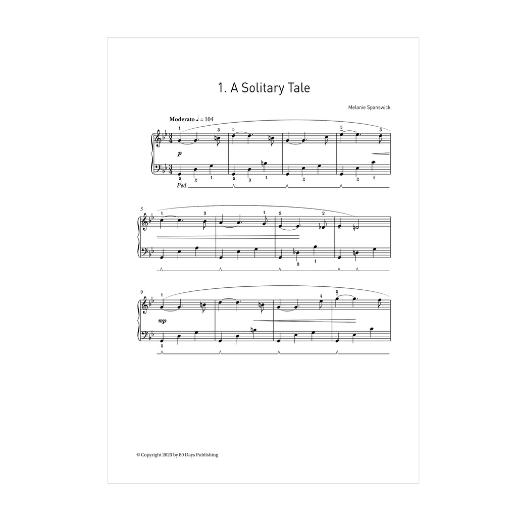 Melanie Spanswick - Lucky Charms for piano