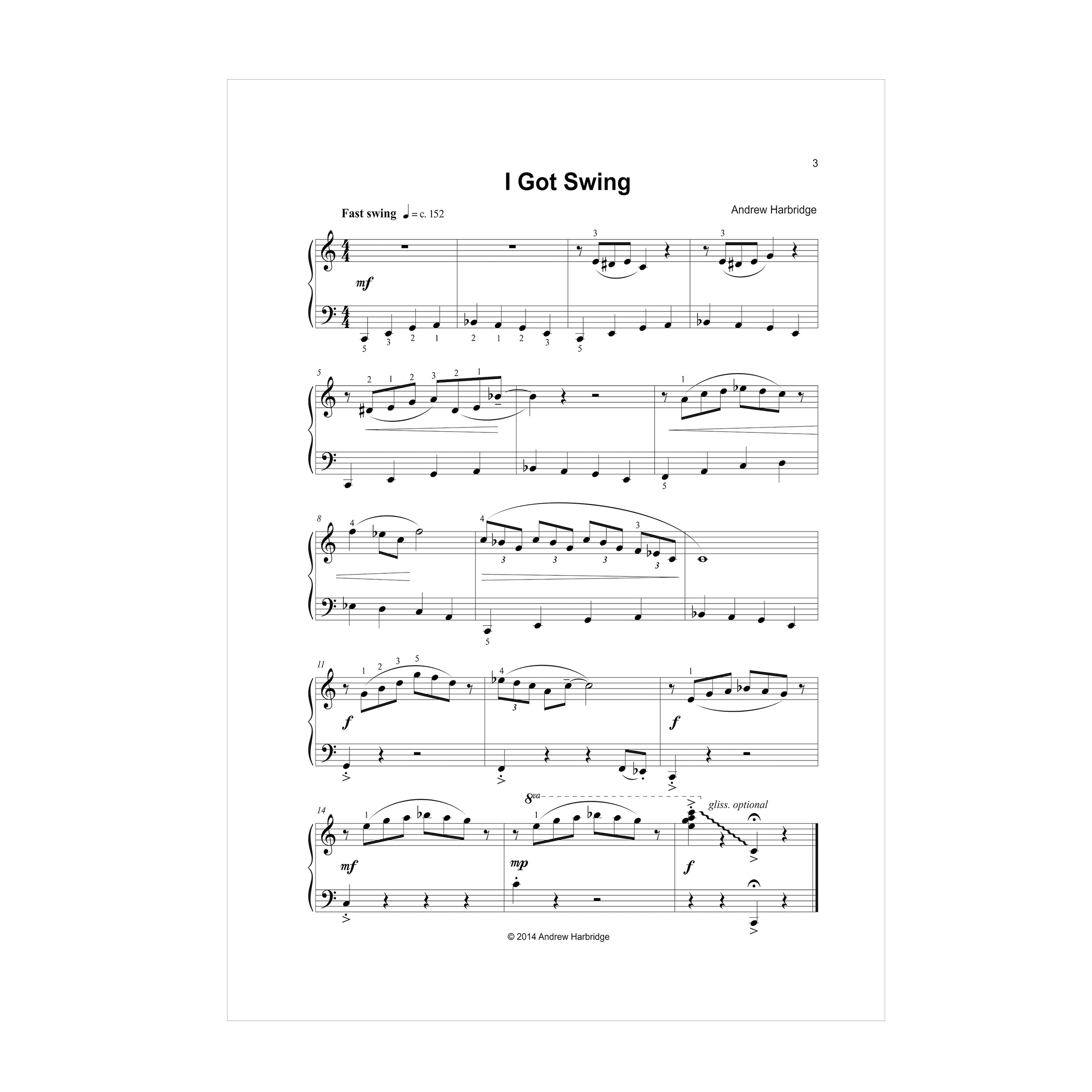 Andrew Harbridge - Piano Styles 2