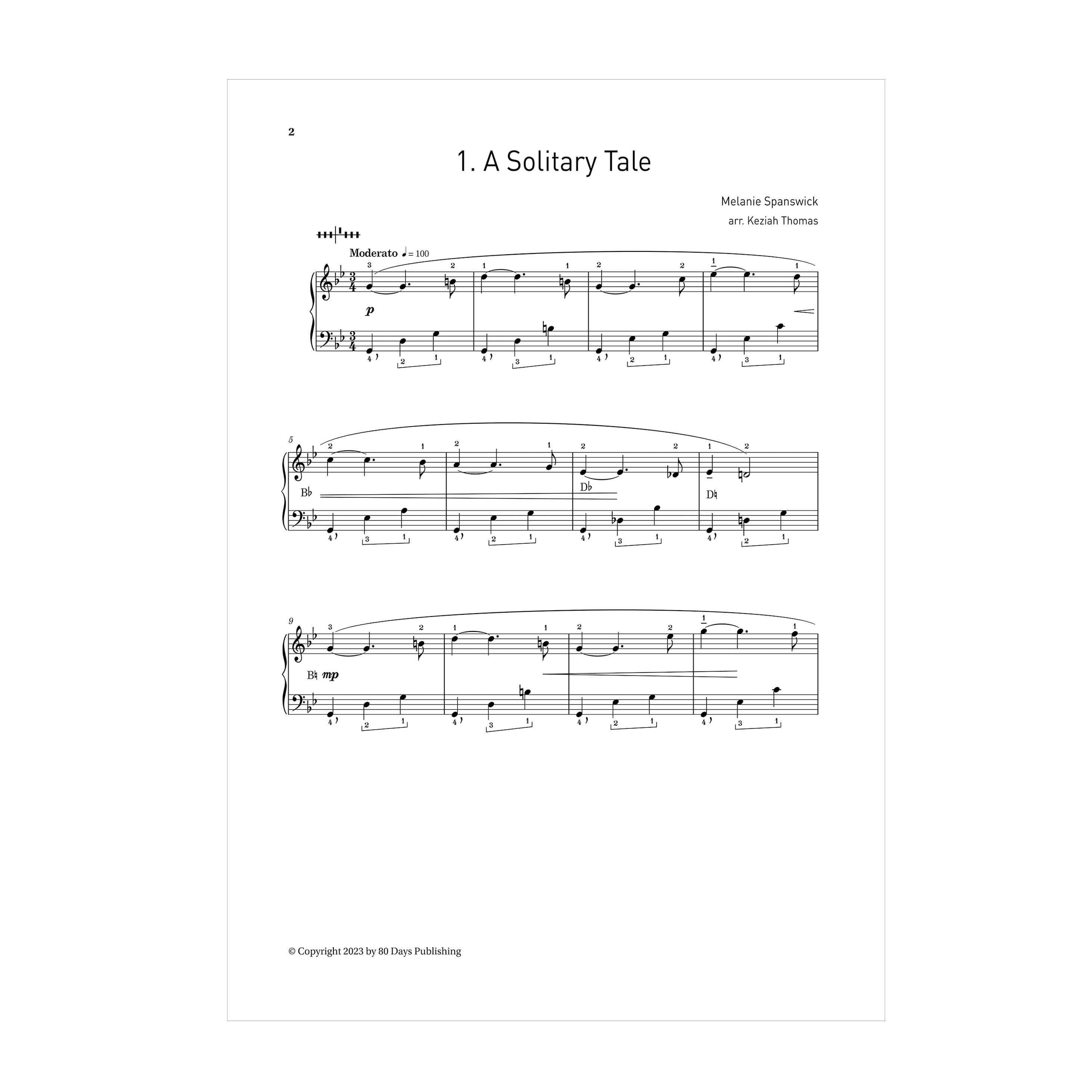 Melanie Spanswick - Lucky Charms: 9 imaginative harp pieces for new pedallers