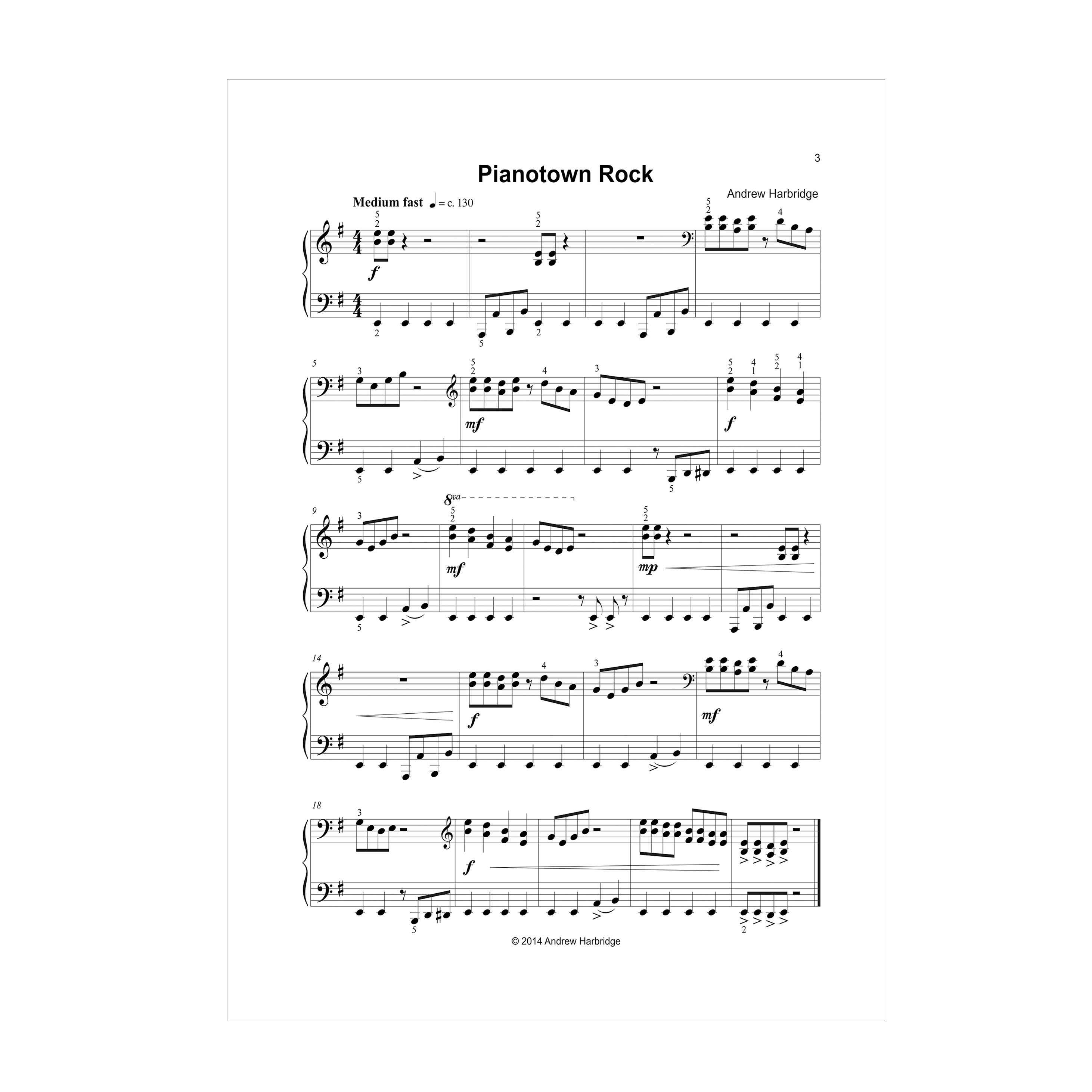 Andrew Harbridge - Piano Styles 3