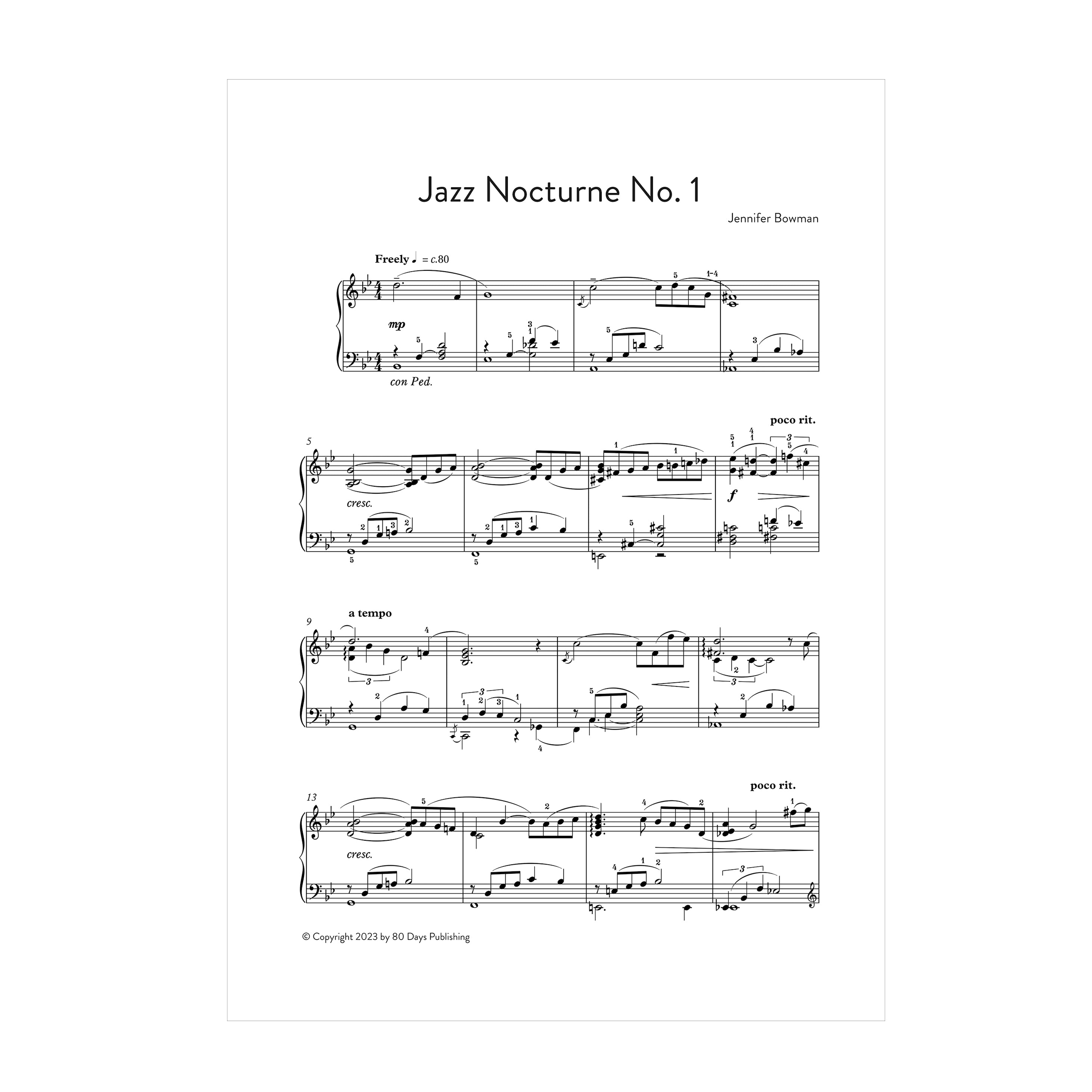 Jennifer Bowman - Jazz Nocturnes