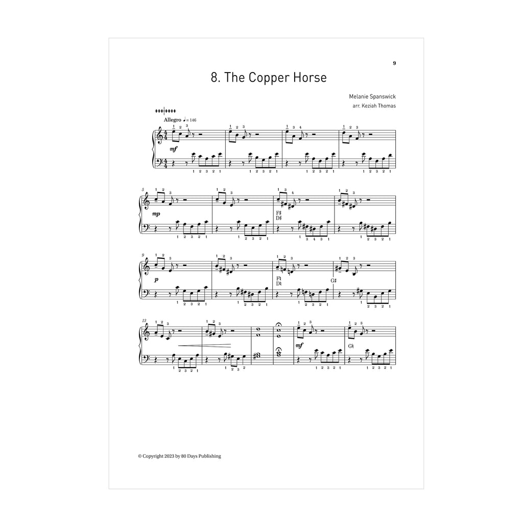 Melanie Spanswick - Lucky Charms: 9 imaginative harp pieces for new pedallers