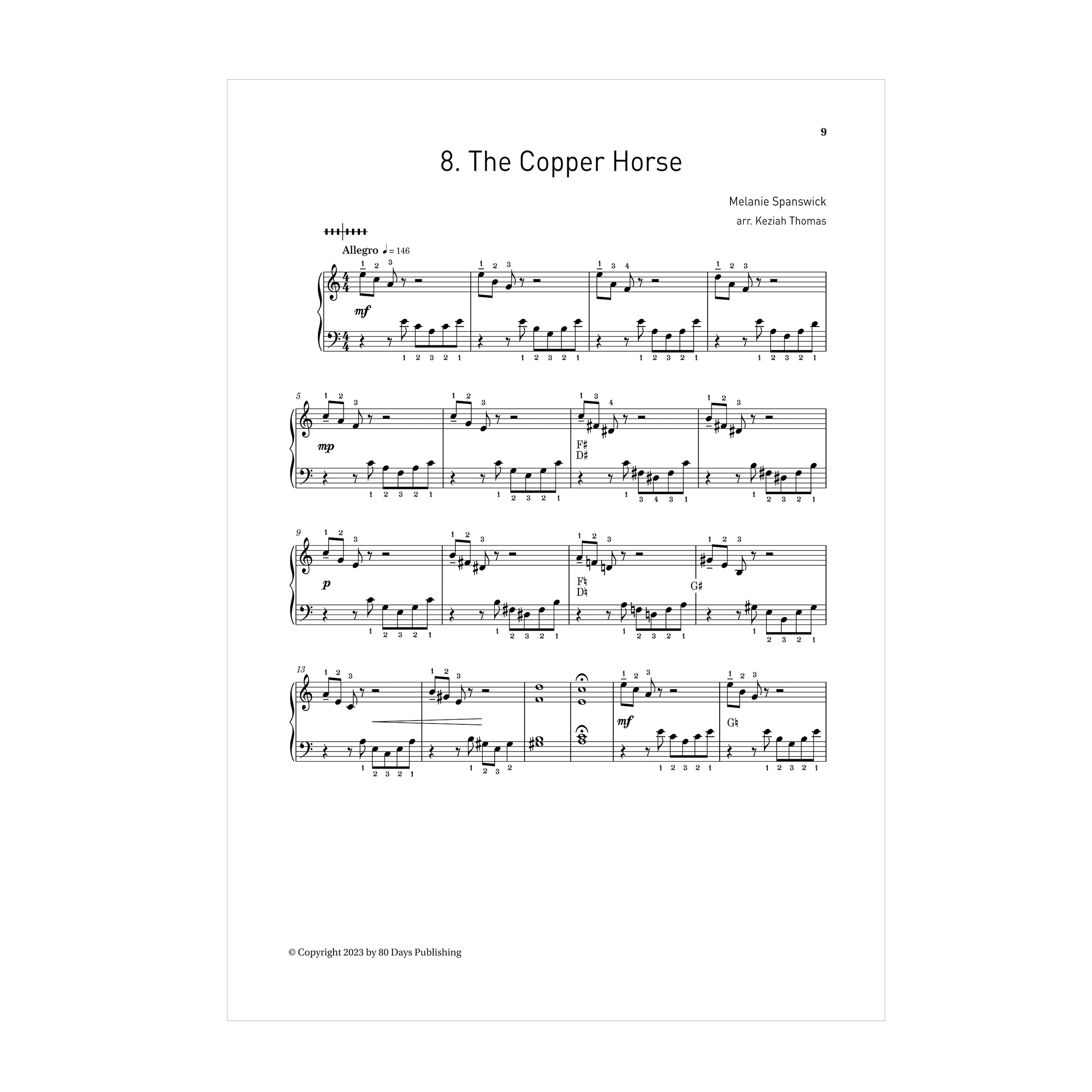 Melanie Spanswick - Lucky Charms: 9 imaginative harp pieces for new pedallers