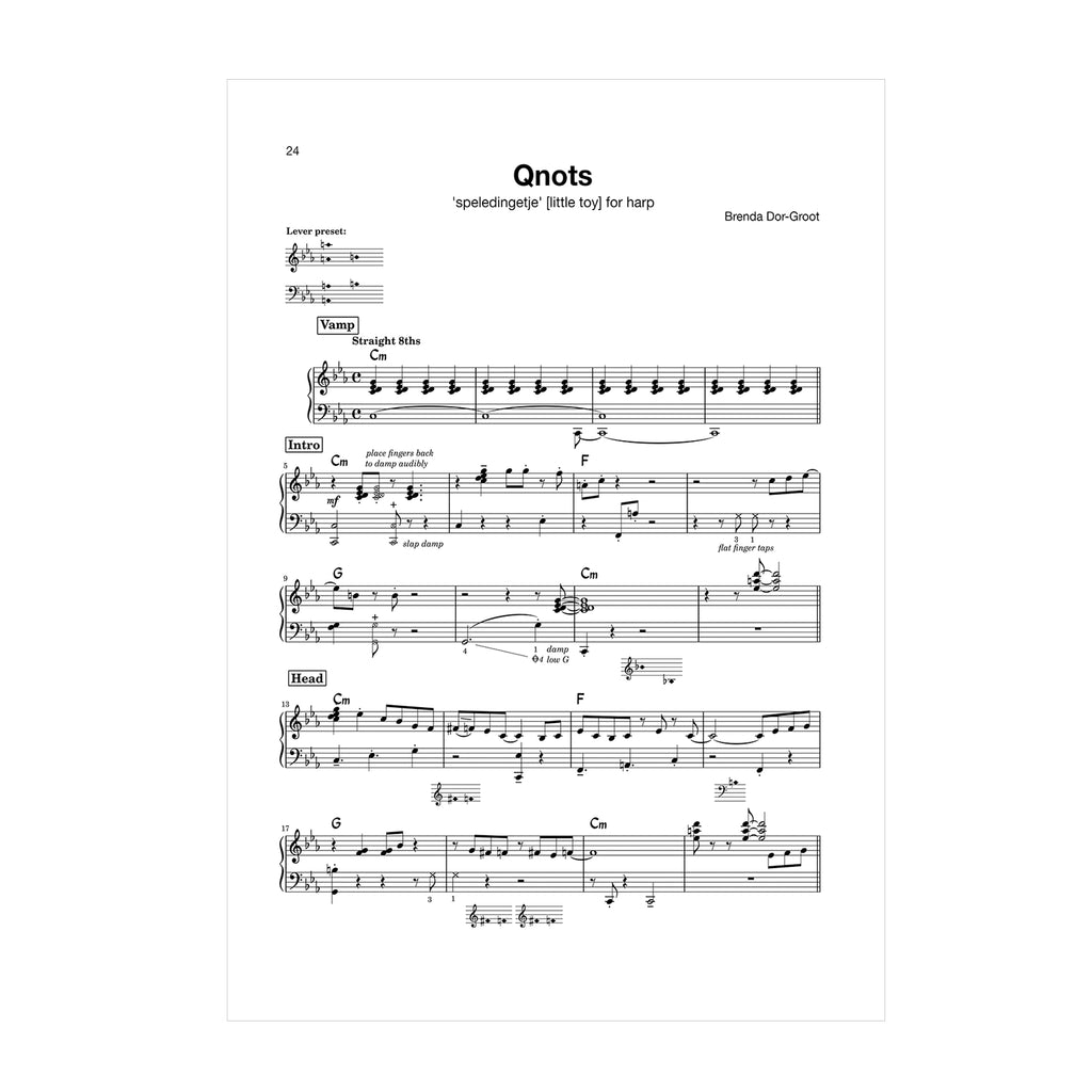 Brenda Dor-Groot - Blues Tunes for lever harp