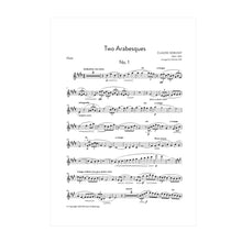 Load image into Gallery viewer, Debussy - Deux Arabesques arr. fl., vla. (or cl.) and harp by Nicholas Ellis
