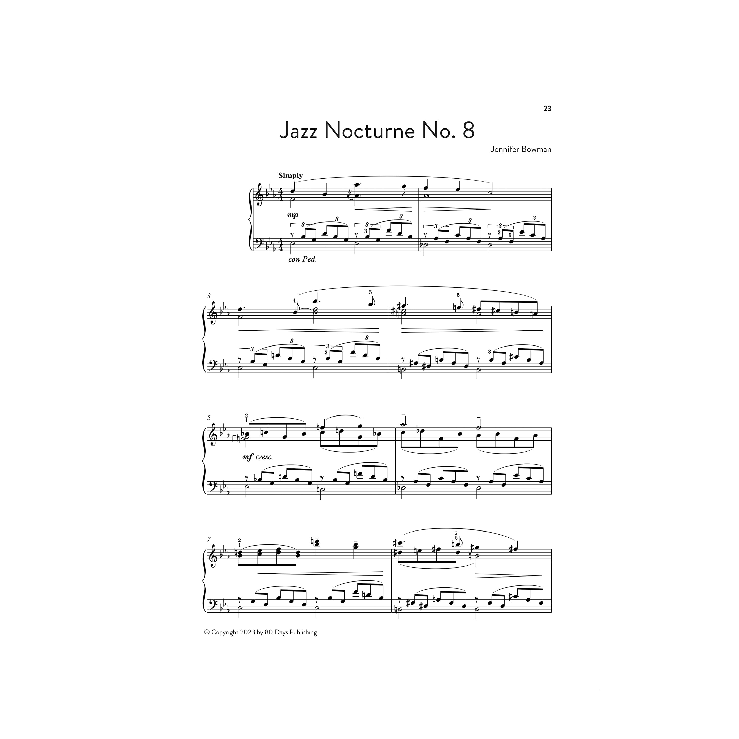 Jennifer Bowman - Jazz Nocturnes