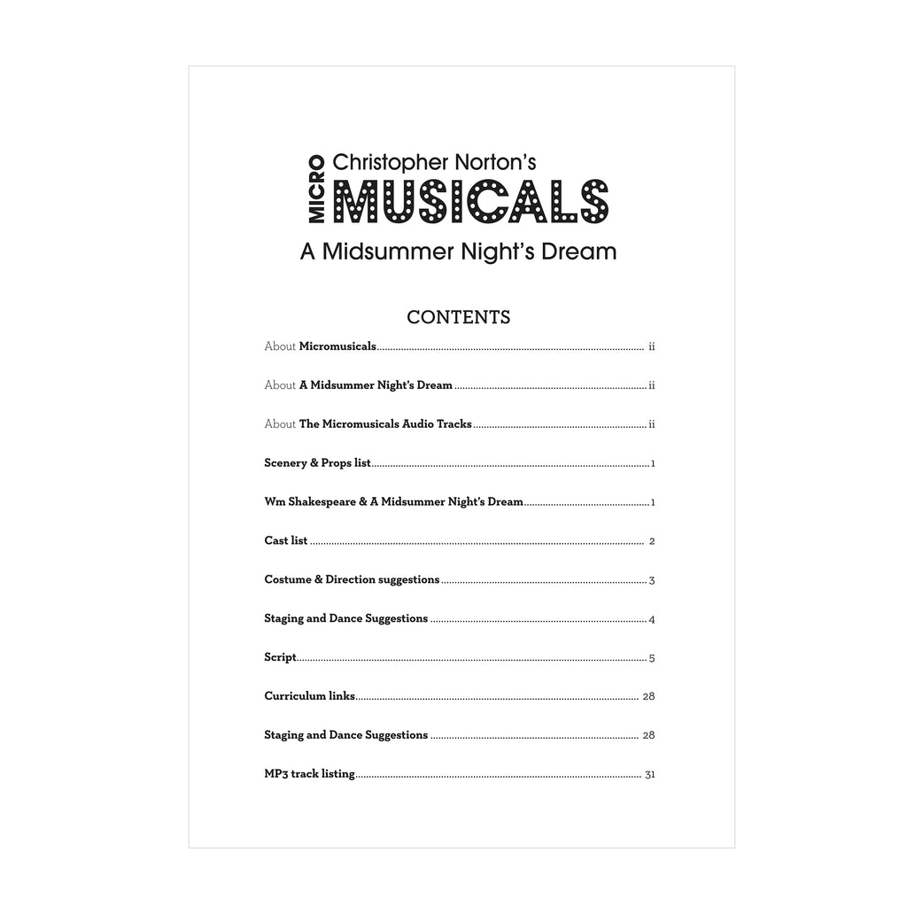 A Midsummer Night's Dream PERFORMANCE PACKAGE DOWNLOAD
