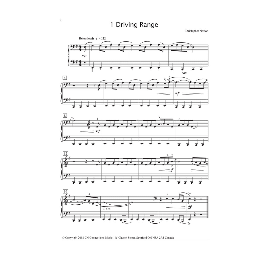 Christopher Norton Connections for Piano 1