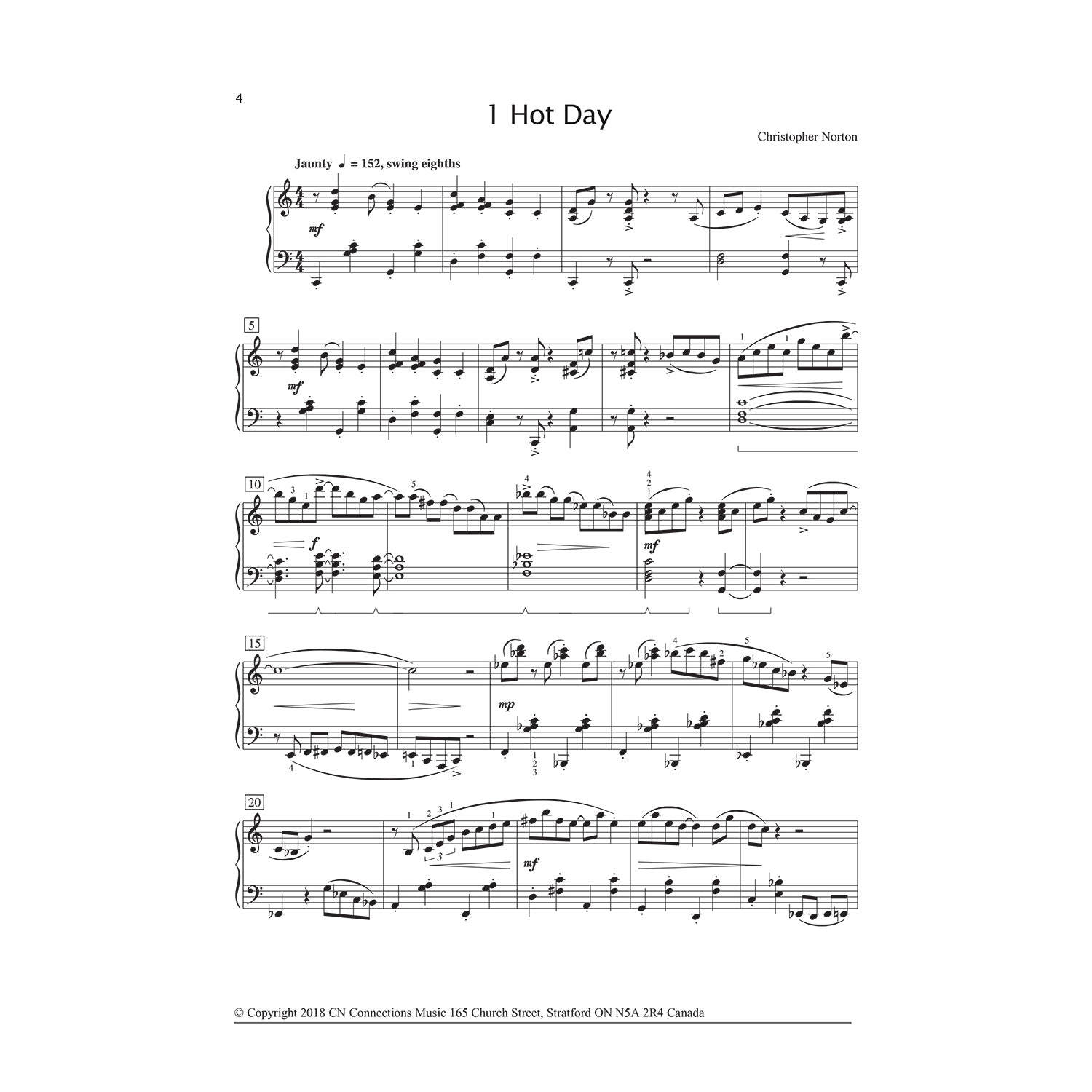 Christopher Norton Connections for Piano 8