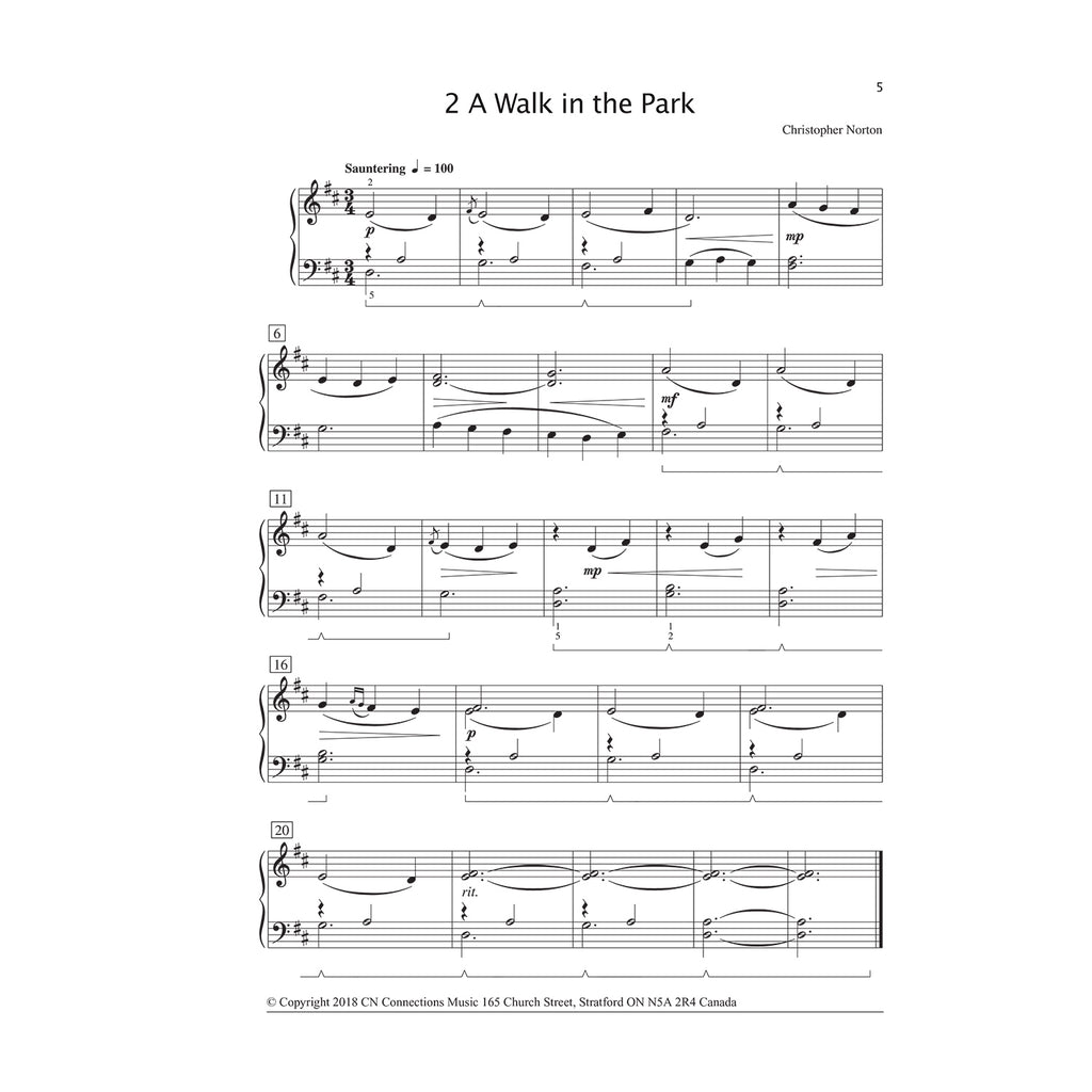 Christopher Norton Connections for Piano 1